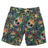 Men Loudmouth | Heritage Short 9" - Mosaic Skulls