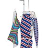 Men Loudmouth | Legacy Golf Bag - Red Blue Stripe