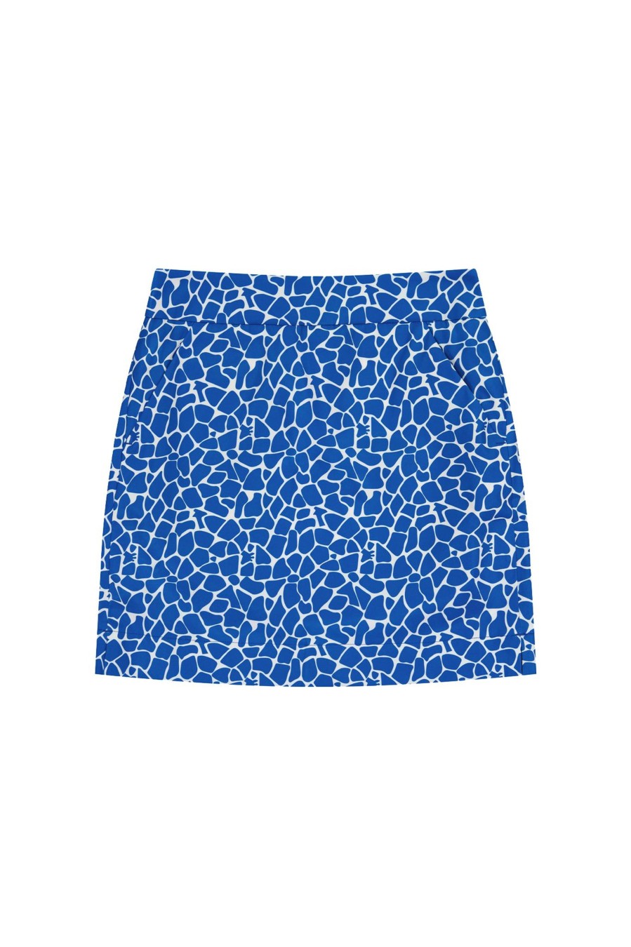 Women Loudmouth | Classic Skort - Blue Giraffe