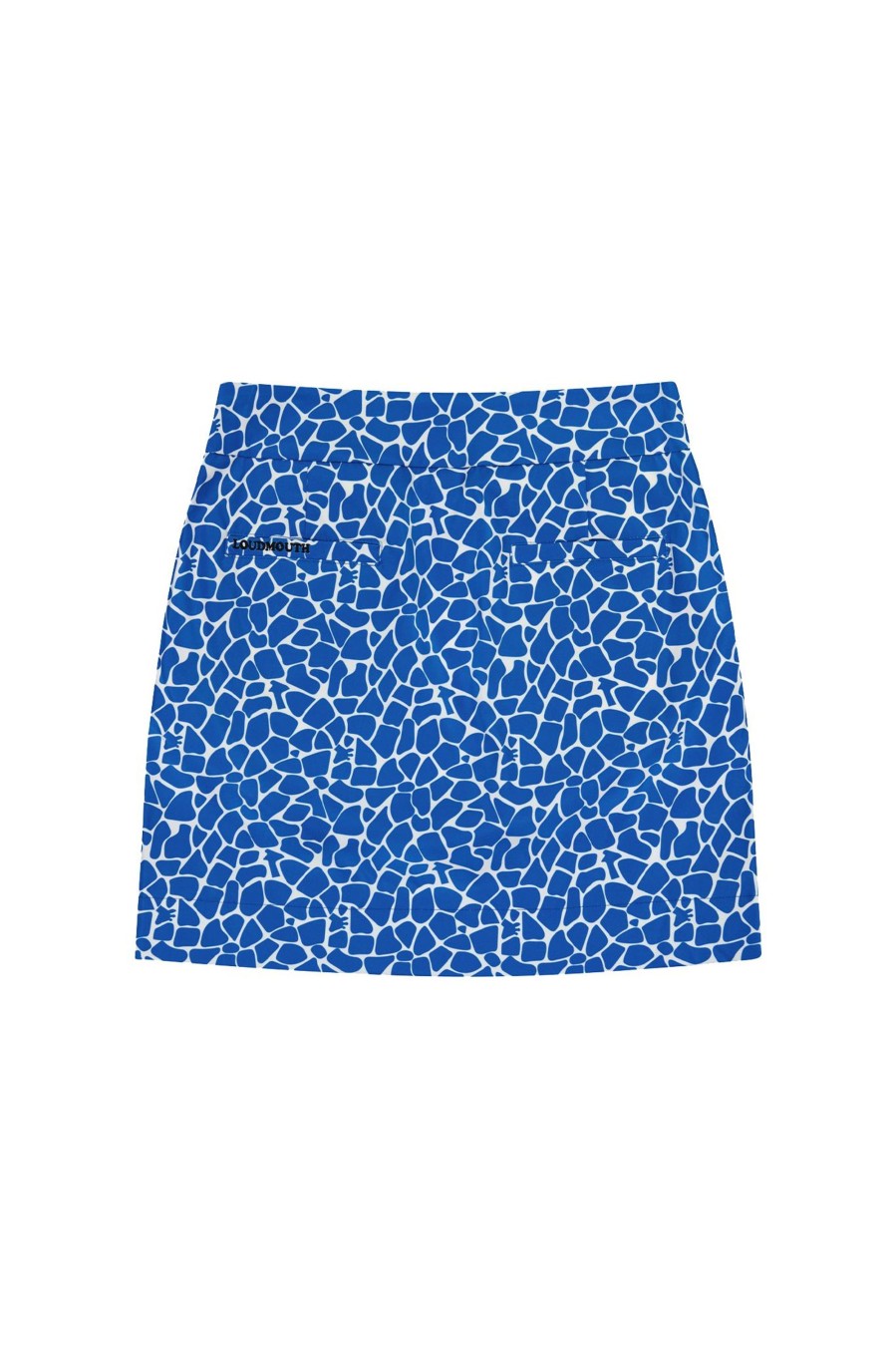 Women Loudmouth | Classic Skort - Blue Giraffe