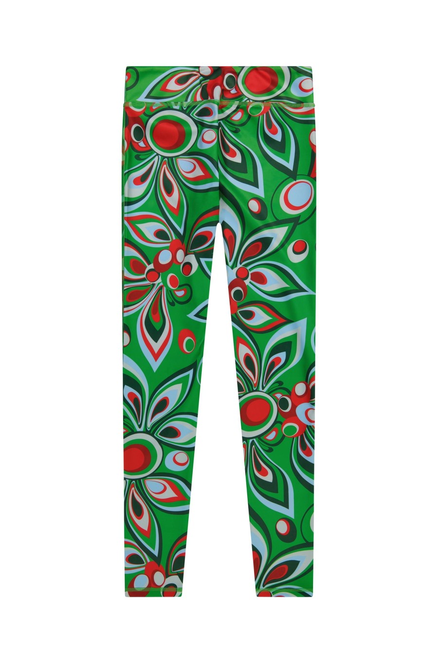 Women Loudmouth | Womens Active Legging - Shagadelic Green