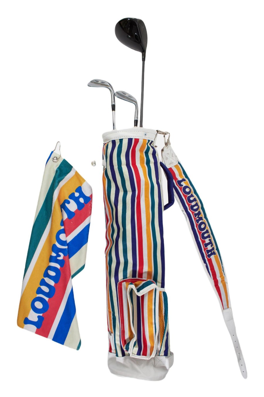 Men Loudmouth | Legacy Golf Bag - Legacy Stripe