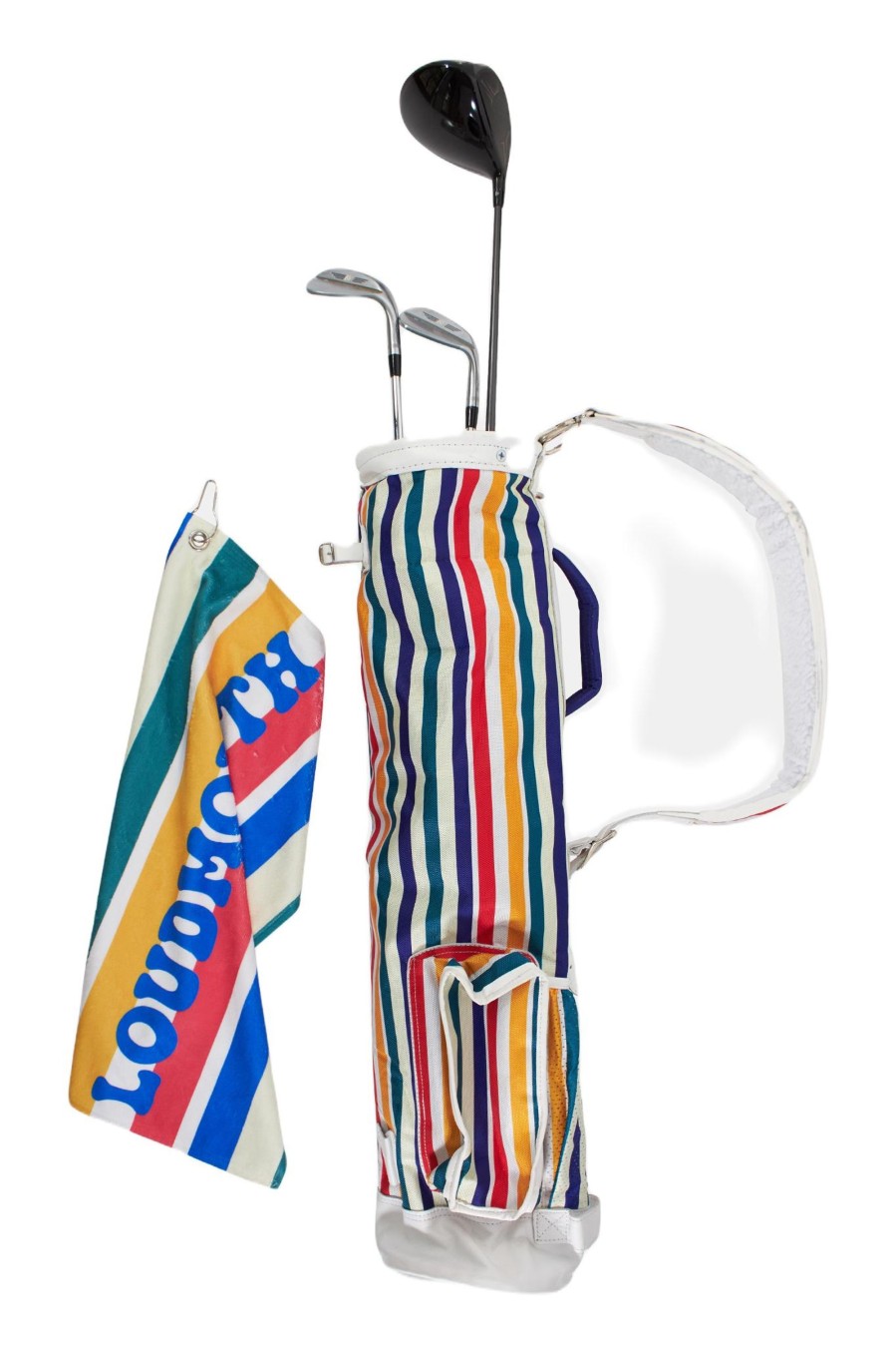 Men Loudmouth | Legacy Golf Bag - Legacy Stripe