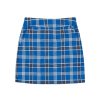 Women Loudmouth | Fairway Classic Skort - Blue Plaid