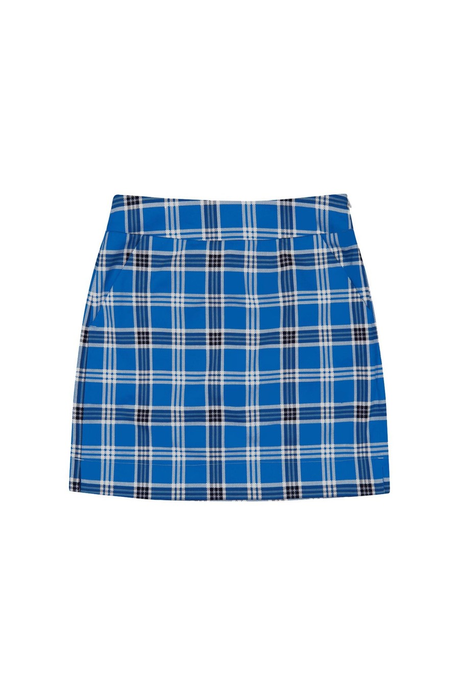 Women Loudmouth | Fairway Classic Skort - Blue Plaid