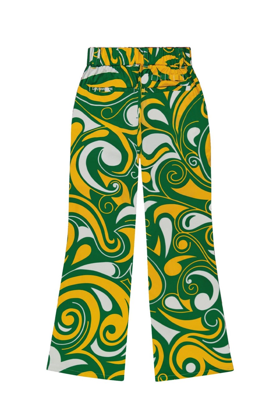 Women Loudmouth | Fairway Gimme Pant - Green Gold Swirl