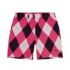 Men Loudmouth | Anytime Short - Pink U0026 Black