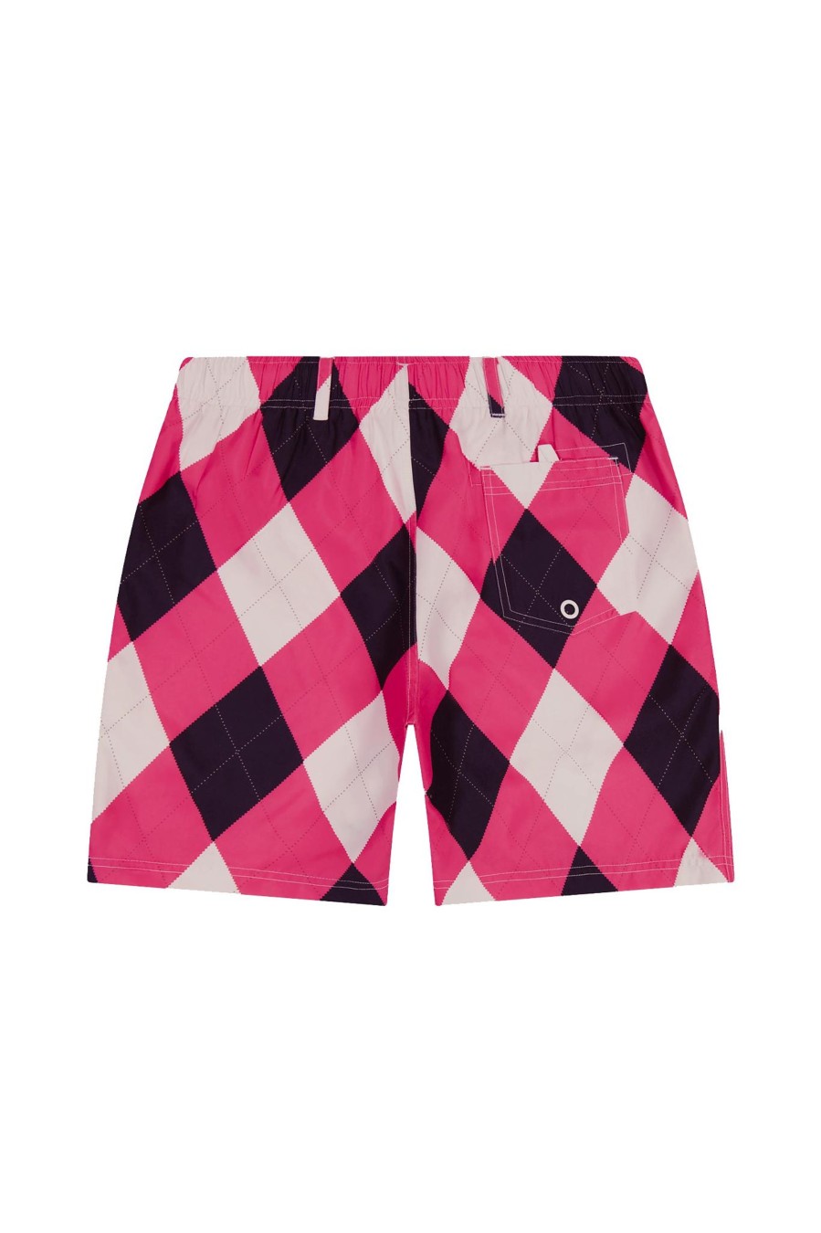 Men Loudmouth | Anytime Short - Pink U0026 Black